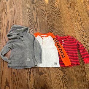 4/5 Oshkosh long sleeved shirts